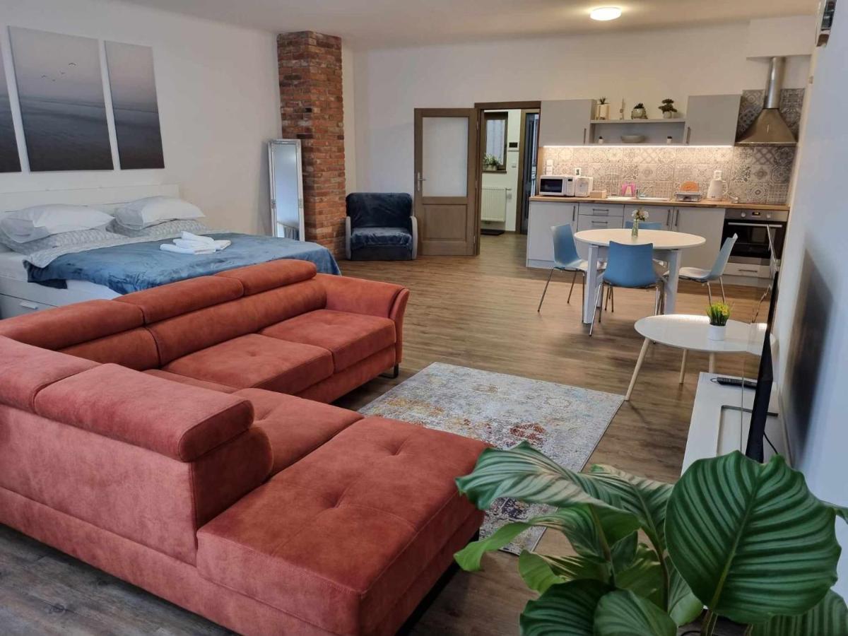 Luxusni Studio Na Velkem Namesti, Wi-Fi, Netflix Hradec Králové Dış mekan fotoğraf